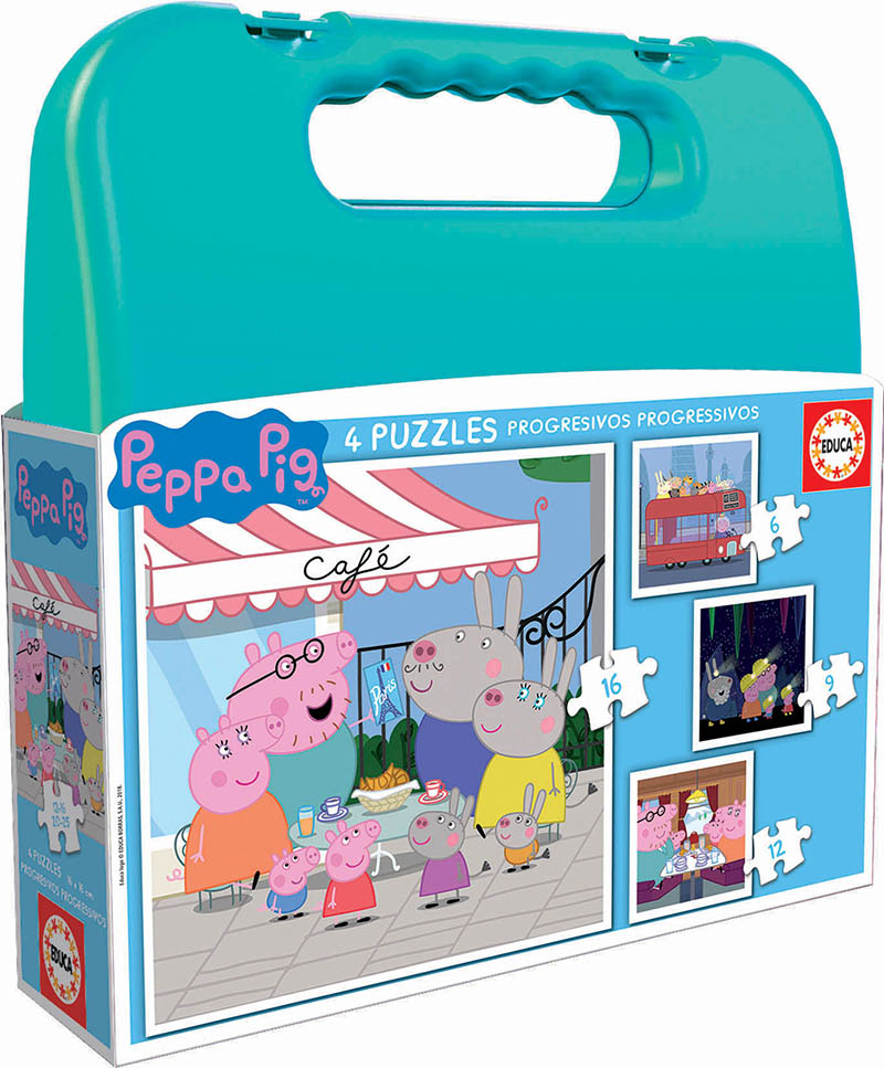 Maleta Progressivos Peppa Pig 6-9-12-16