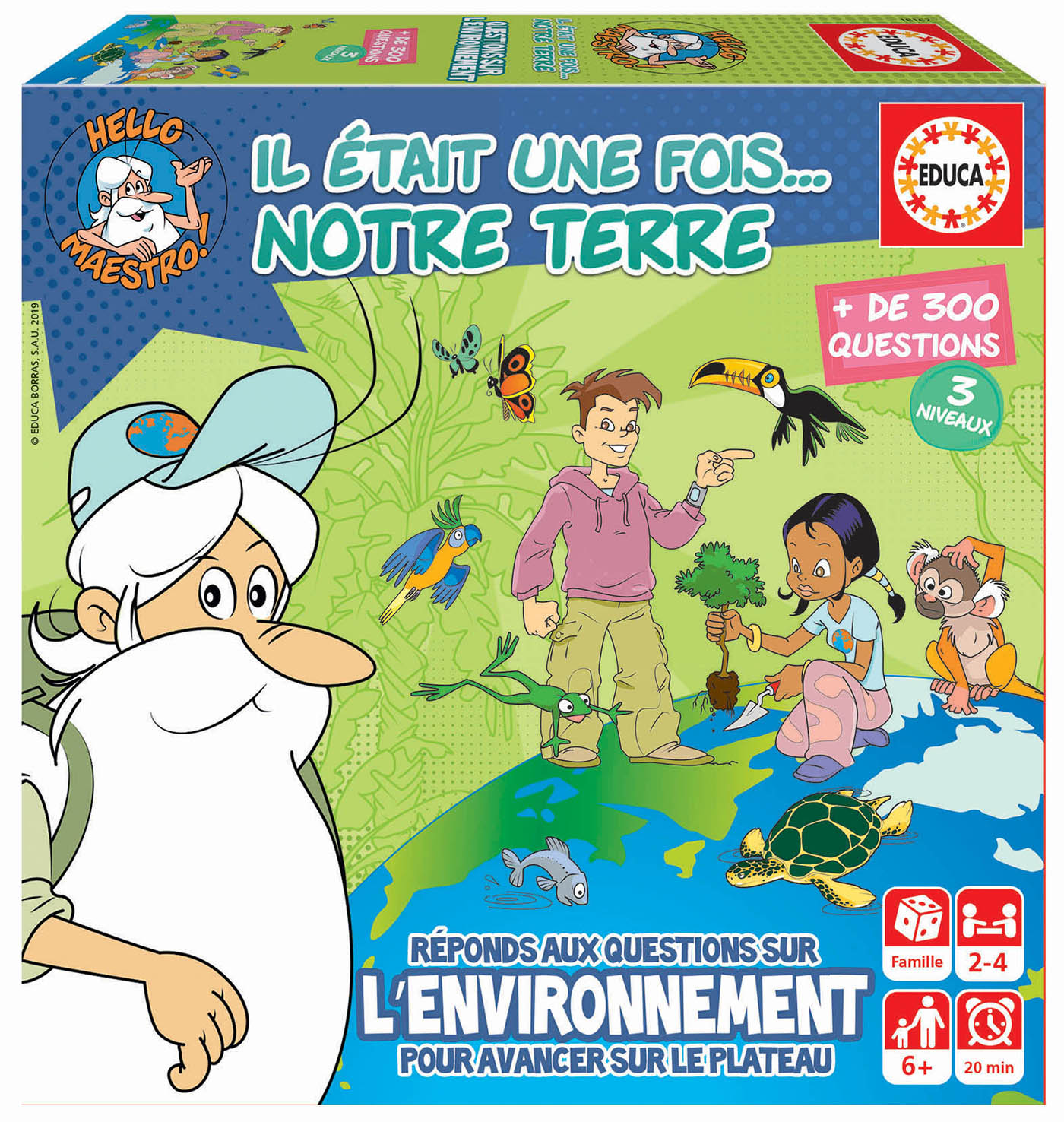 Mini jeu il etait une fois… Notre Terre