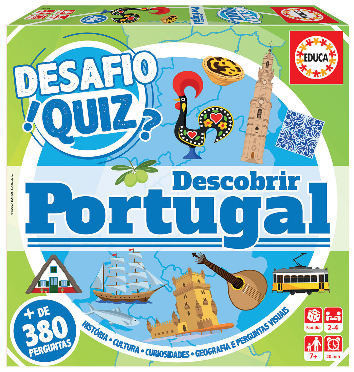 Desafio Quiz - Descobrir Portugal - Educa Borras