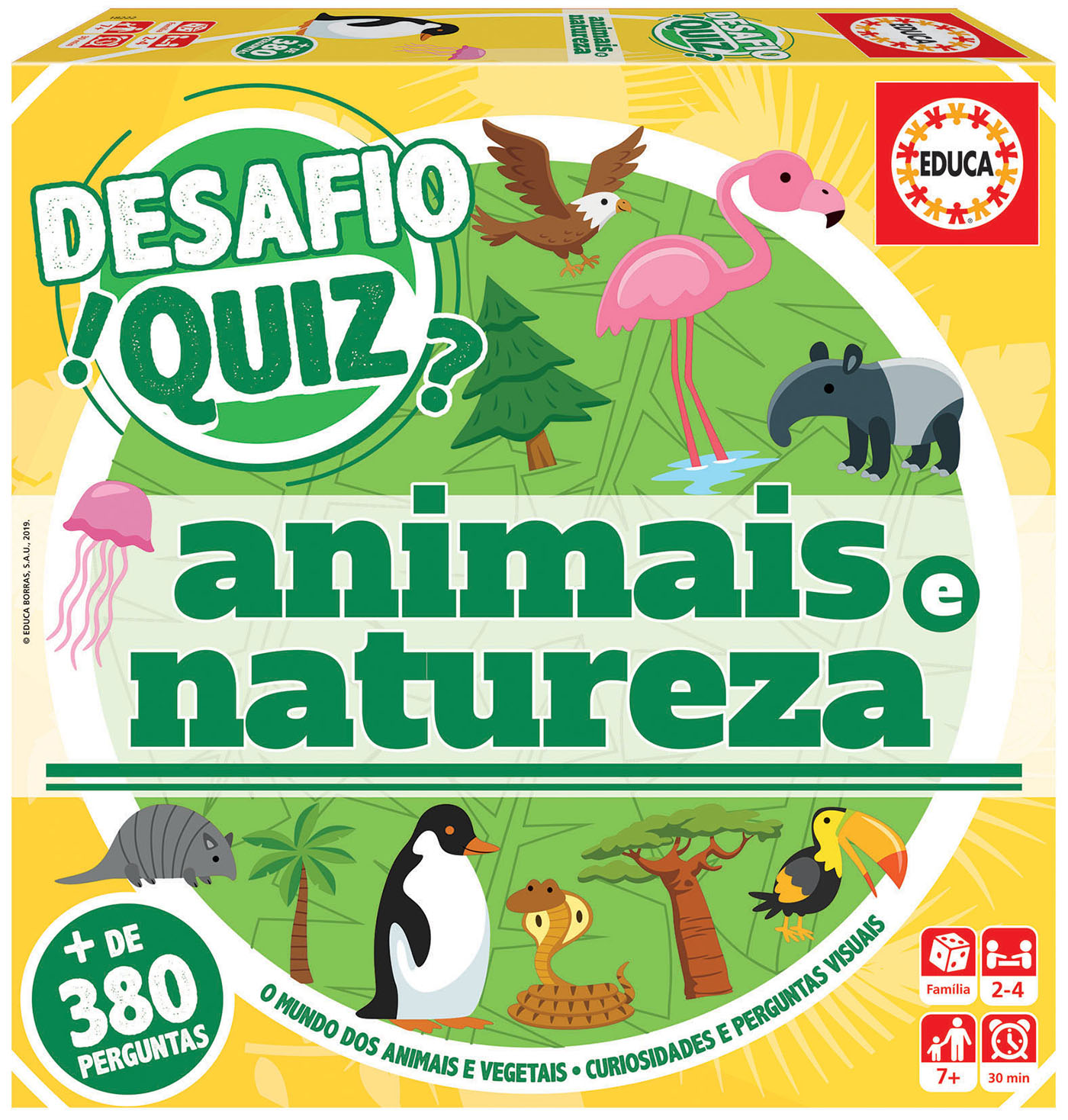 Desafio Quiz - Descobrir Os Animais E A Natureza - Educa Borras