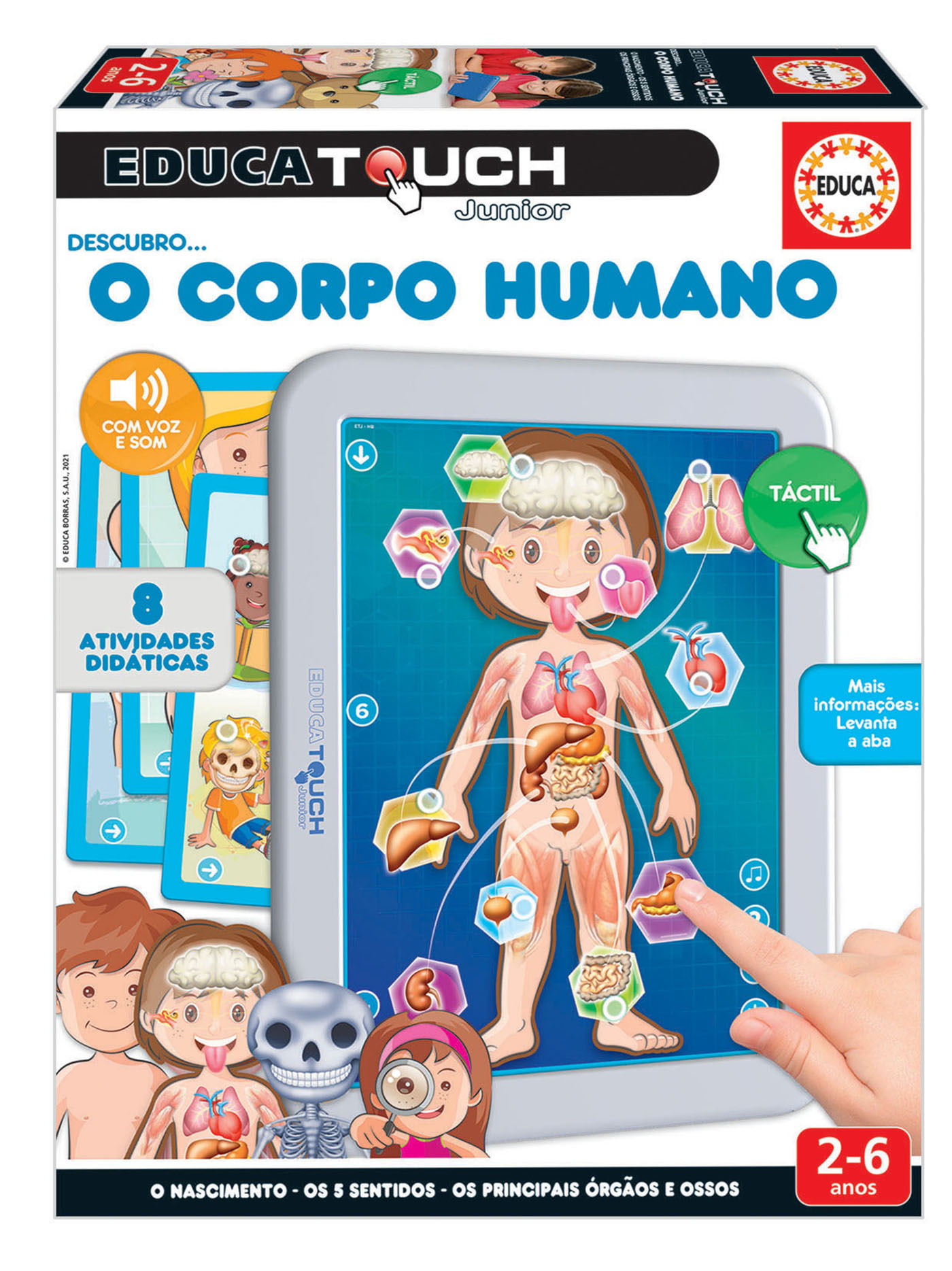 Educa Touch Junior O Corpo Humano