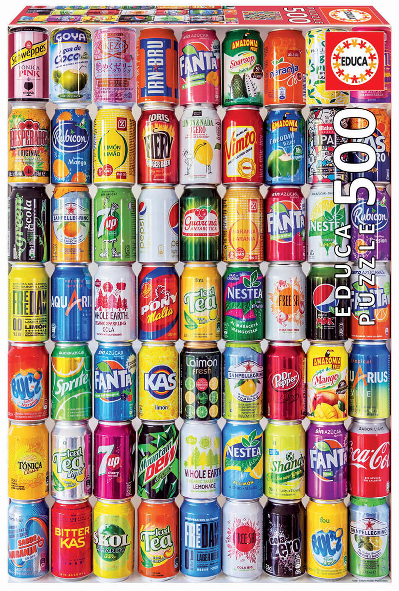 500 Soft cans