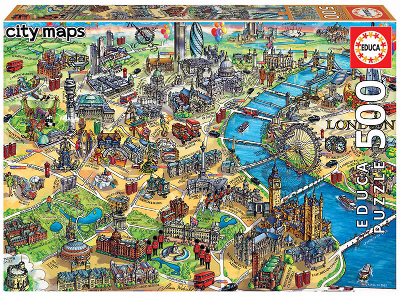 500 London map