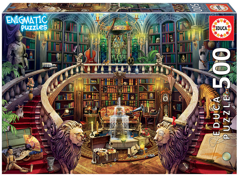 500 Biblioteca ´Enigmatic Puzzle´