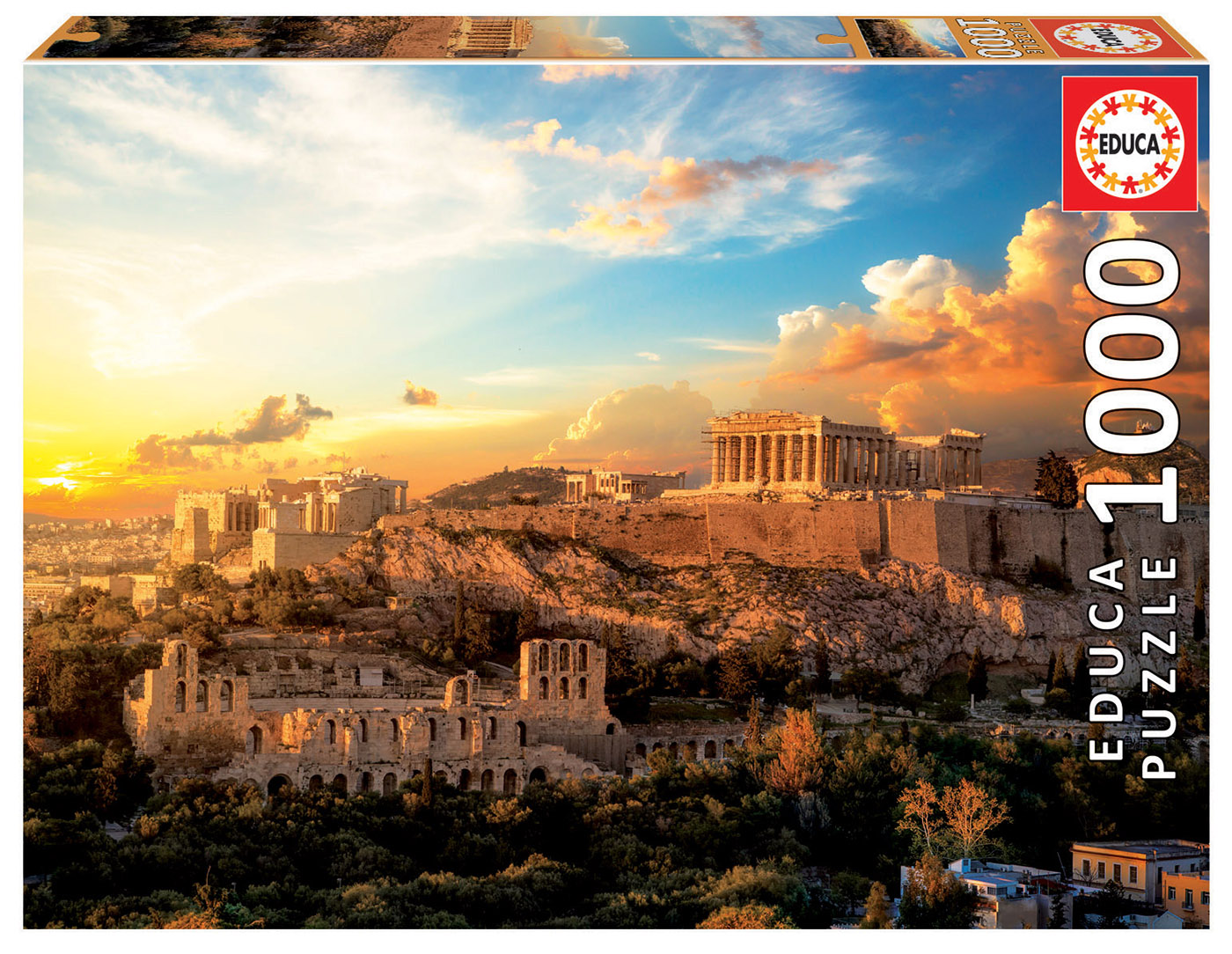 1000 Acrópolis de Atenas