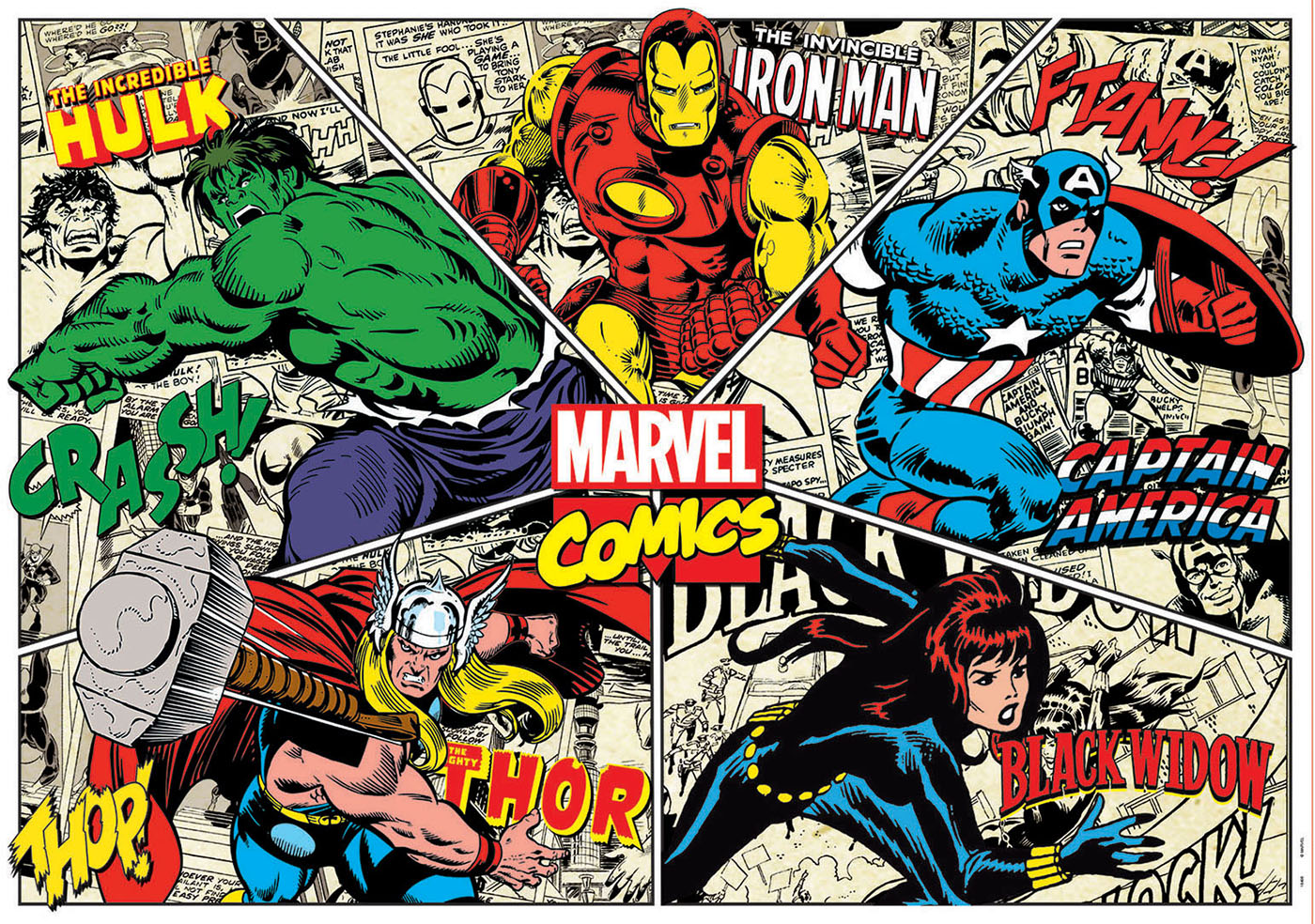 1000 Marvel Comics - Educa Borras