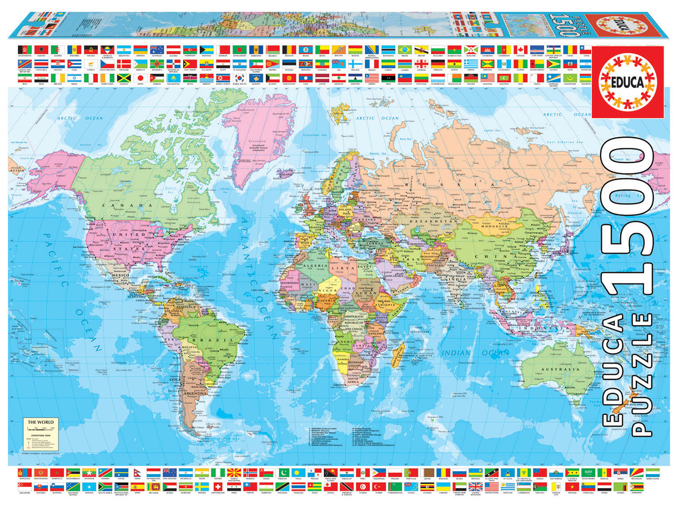 200 pièces de puzzle de carte du monde pour enfants et adultes, puzzle de  carte du