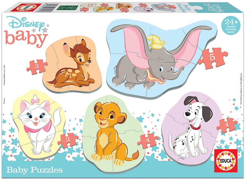 Baby Puzzles Disney Animals 2 - Educa Borras