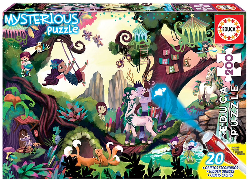200 Forêt Enchantée - Mysterious Puzzle
