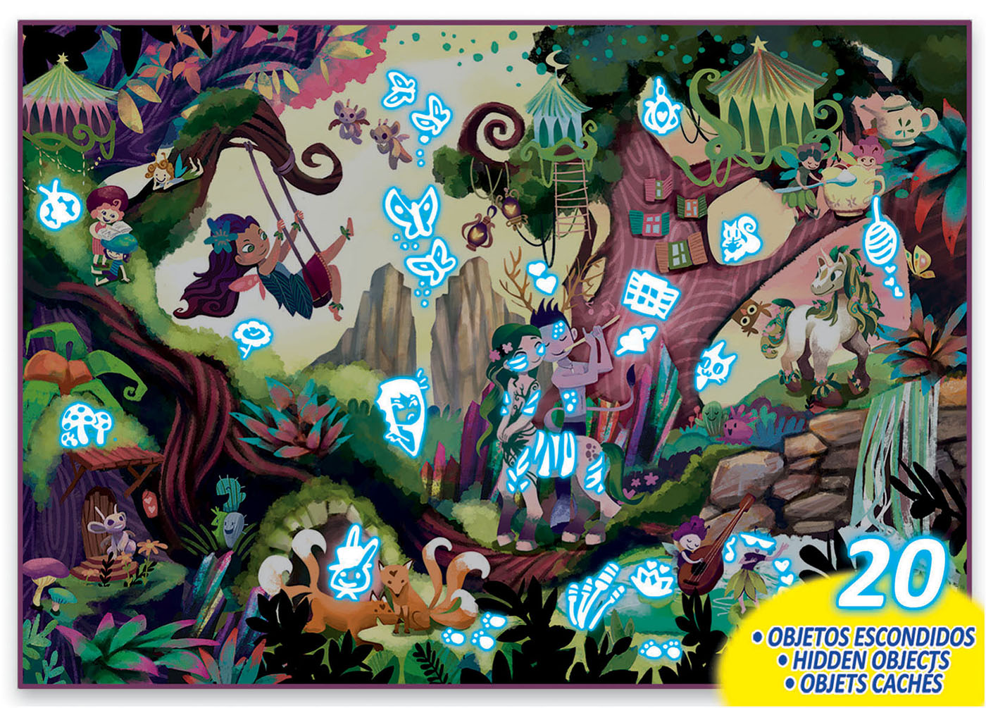 200 Mysterious Puzzle Magical Forest - Educa Borras