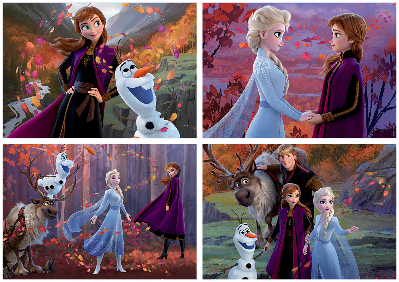 Puzzle frozen hotsell 4 años