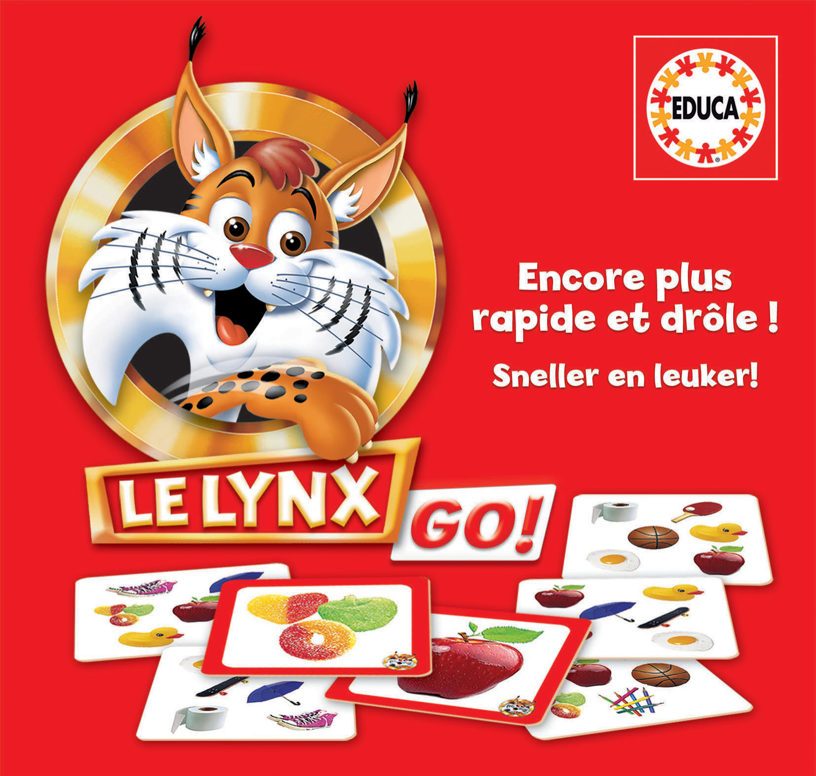 Le Lynx - Jeu de cartes - Educa Borras