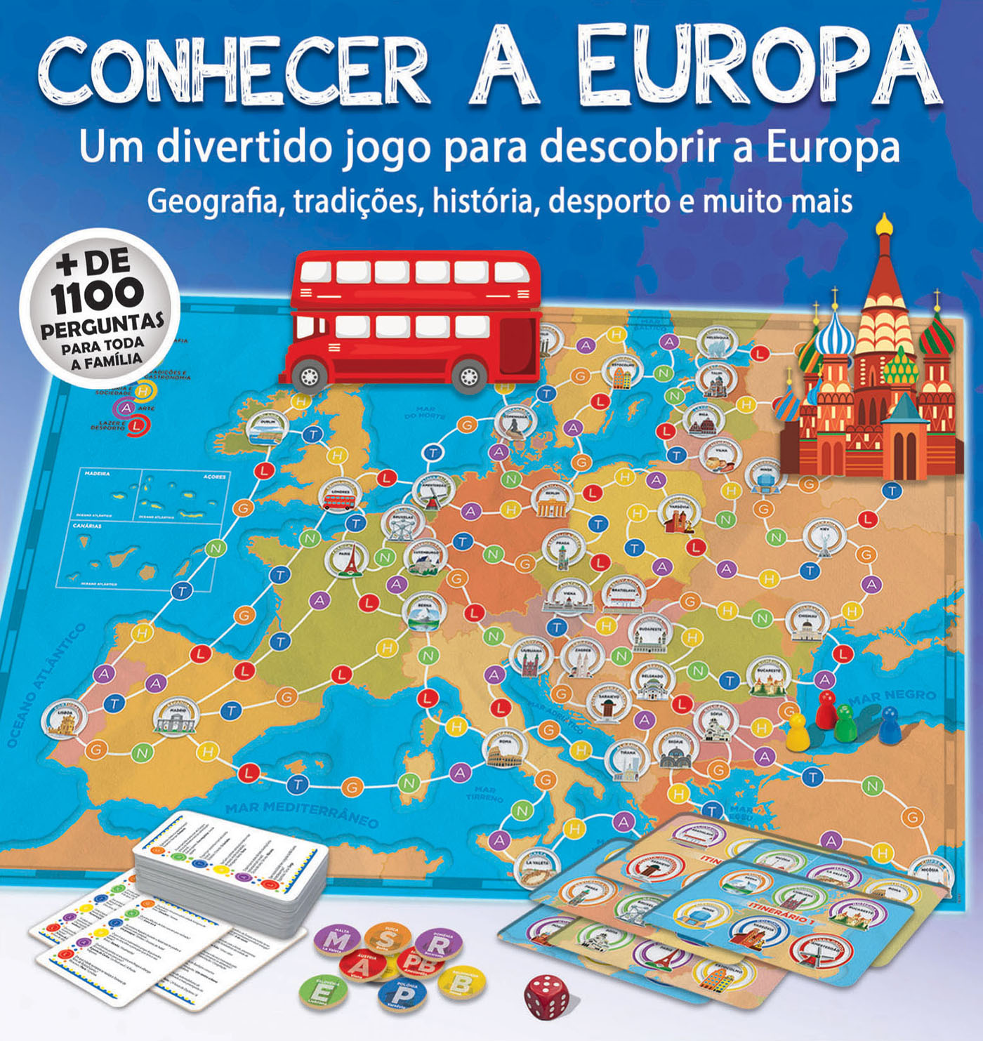 Educa Jogo Conhecer Portugal - 14670