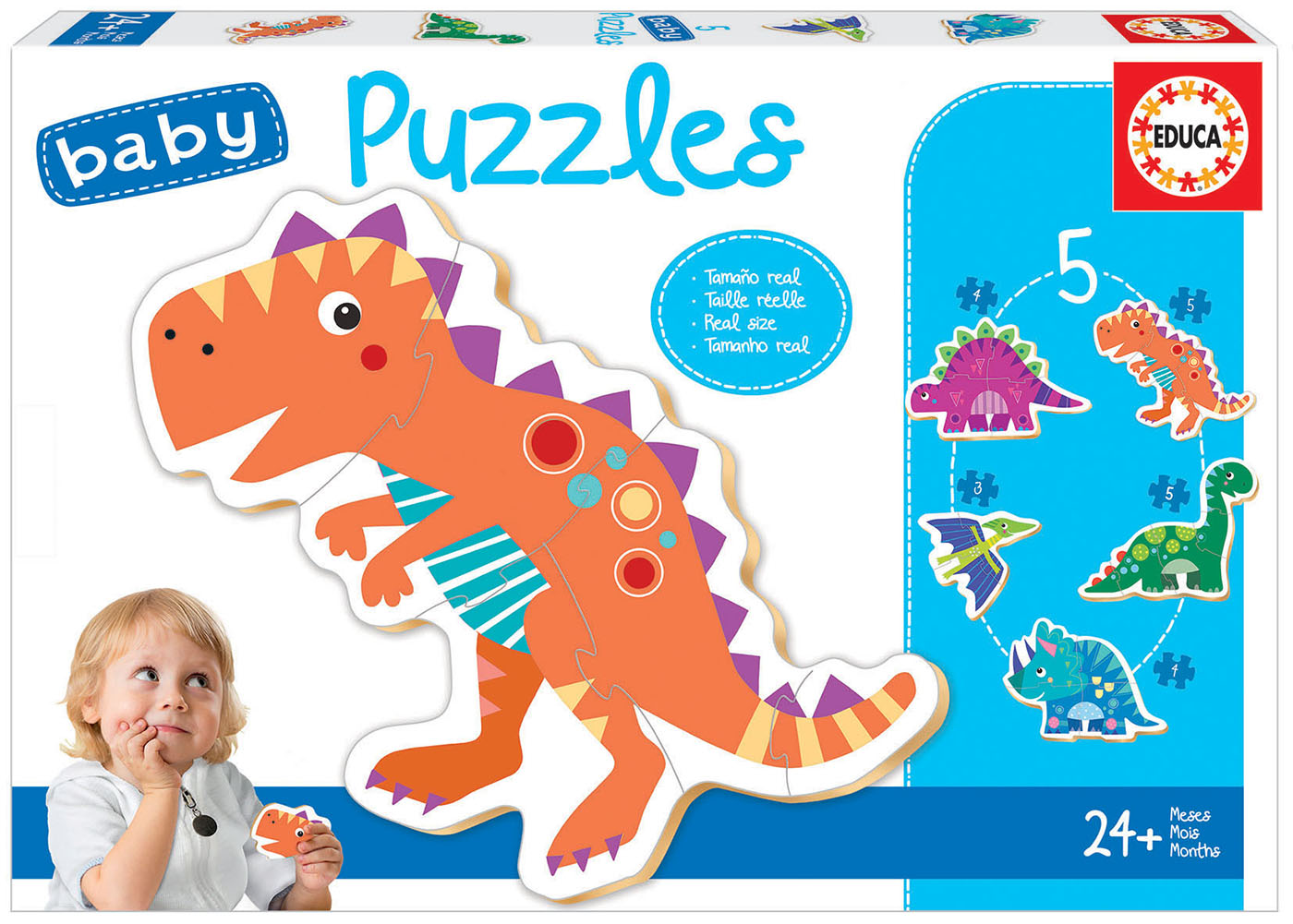 Puzzle d'observation EDUCA - Detectives - 50 pièces - Pour enfants