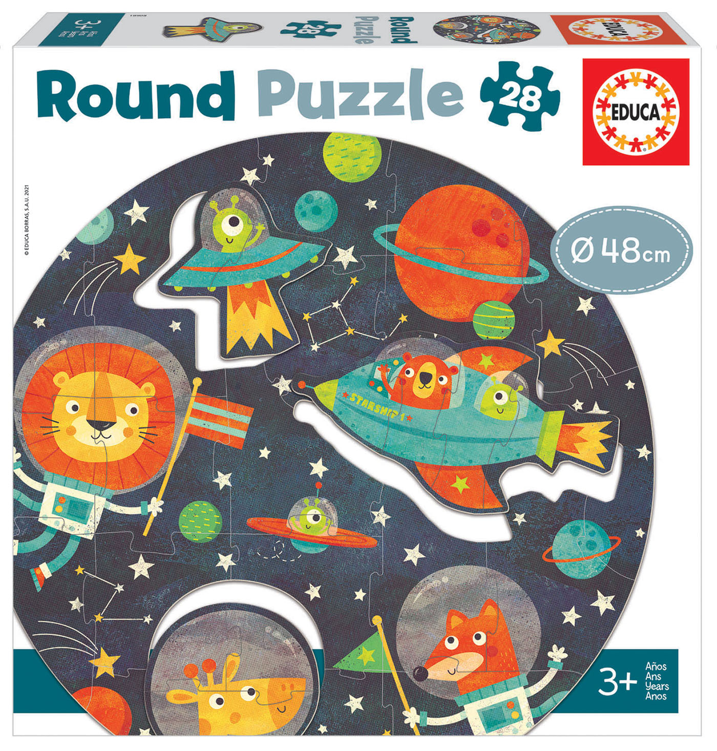 28 L’espai Round Puzzle