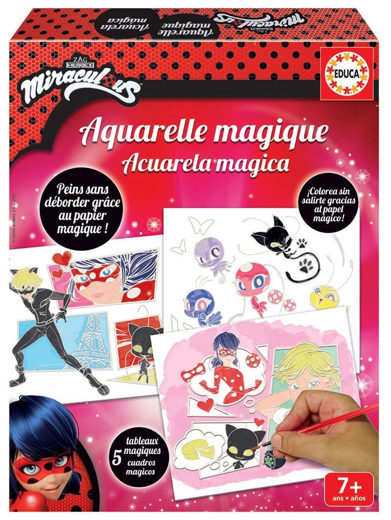 Aquarelle Magique Miraculous Ladybug