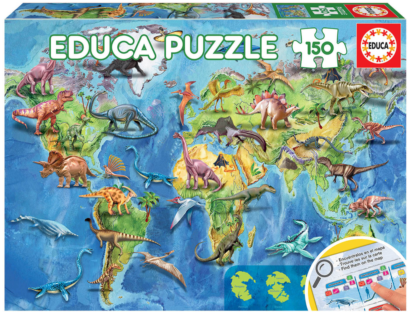 Brachiosaurus 3D Creature Puzzle - Educa Borras