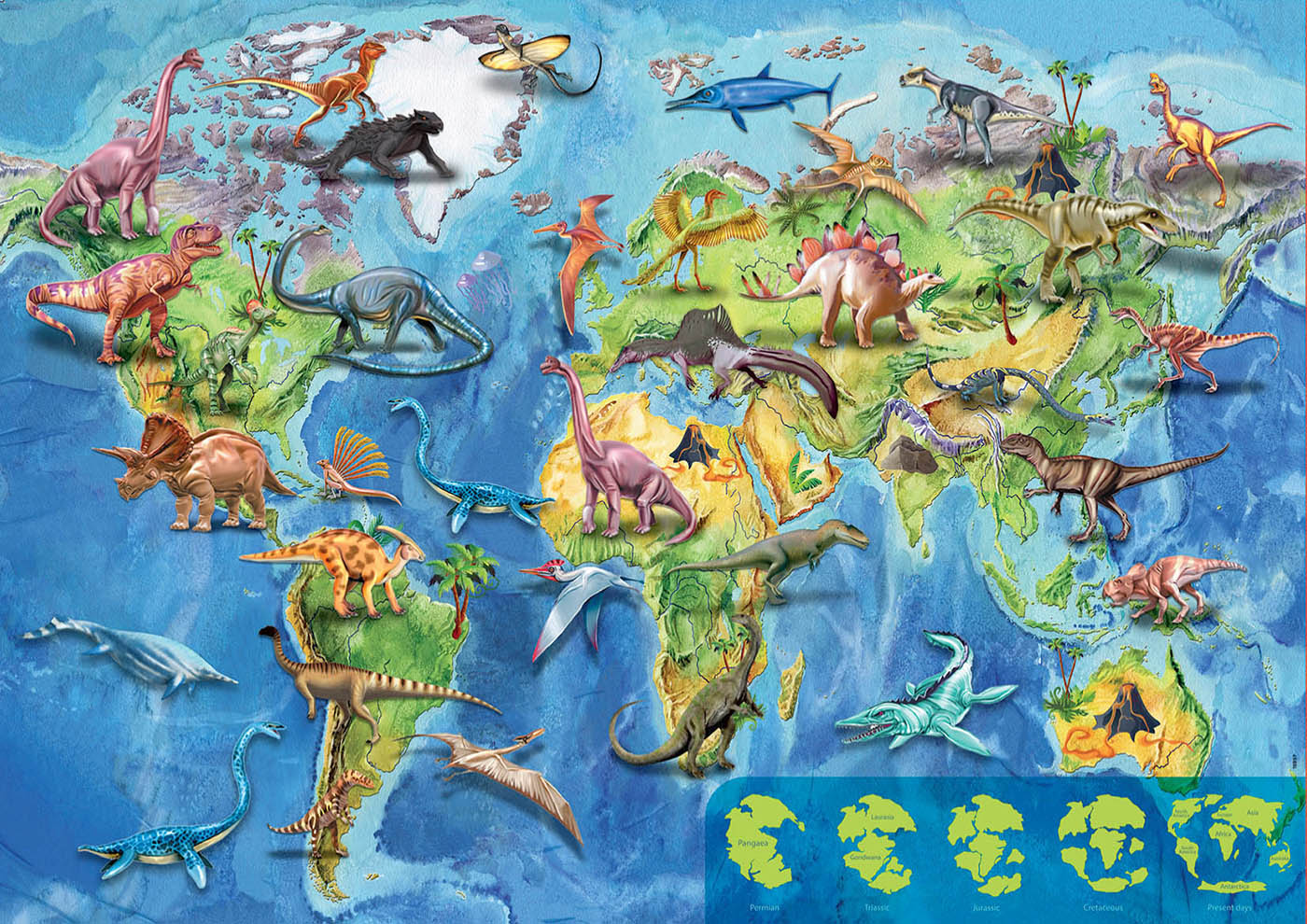 Baby Puzzles Dinosaures - Educa Borras