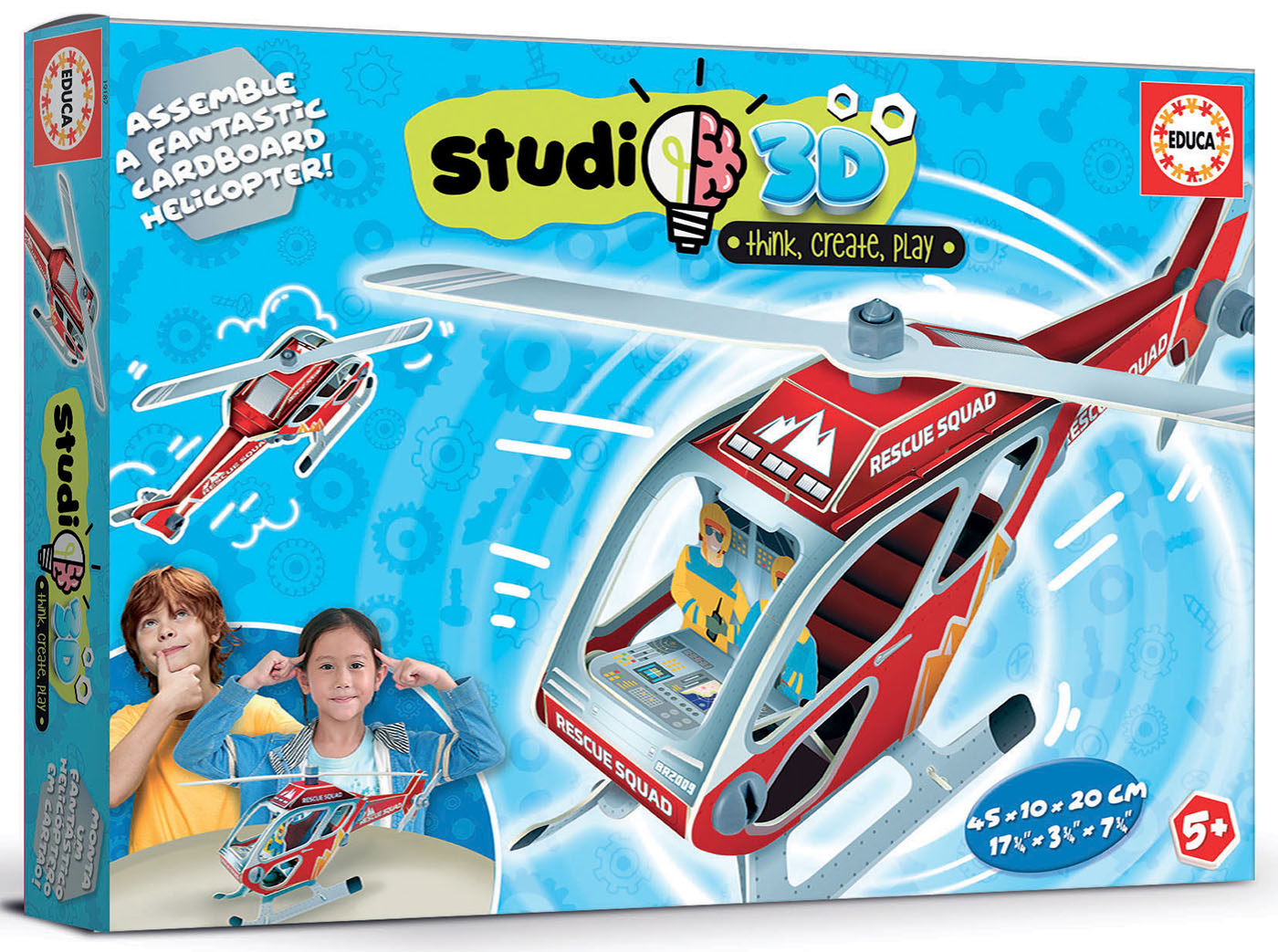 Helicóptero Studio 3D