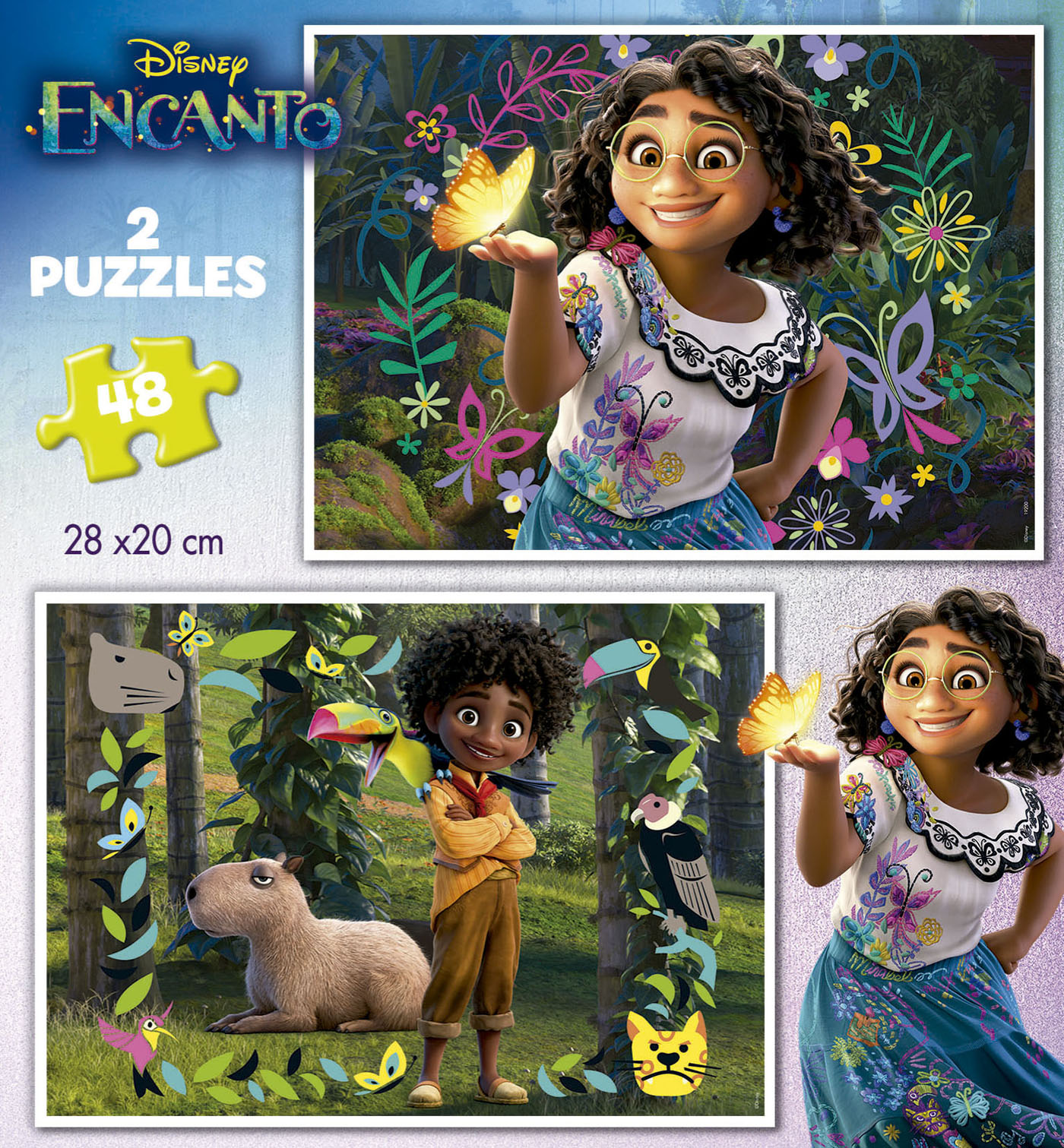 Disney Puzzle Educa 14939 Cars 2 puzzles de 48 piezas Infantil 