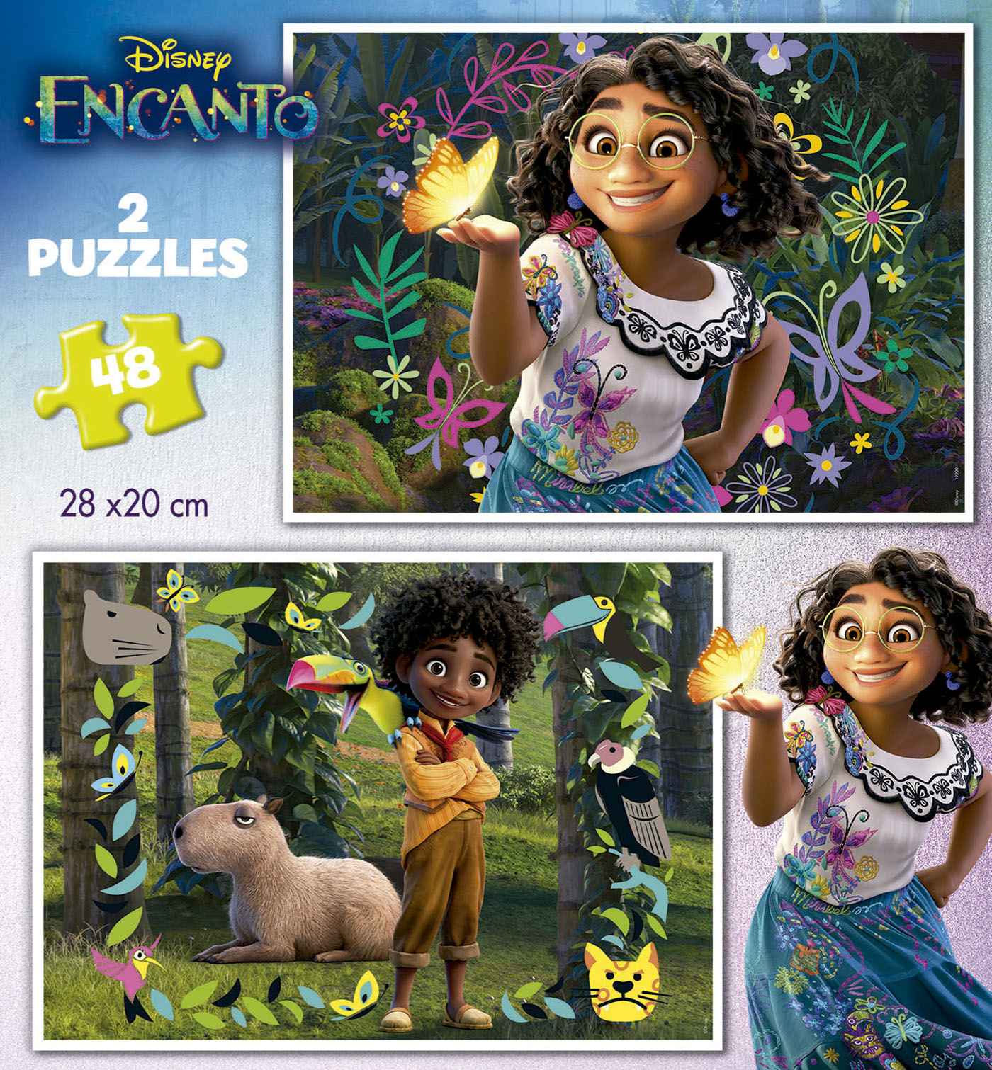 Puzzle Vaiana, 100 peças