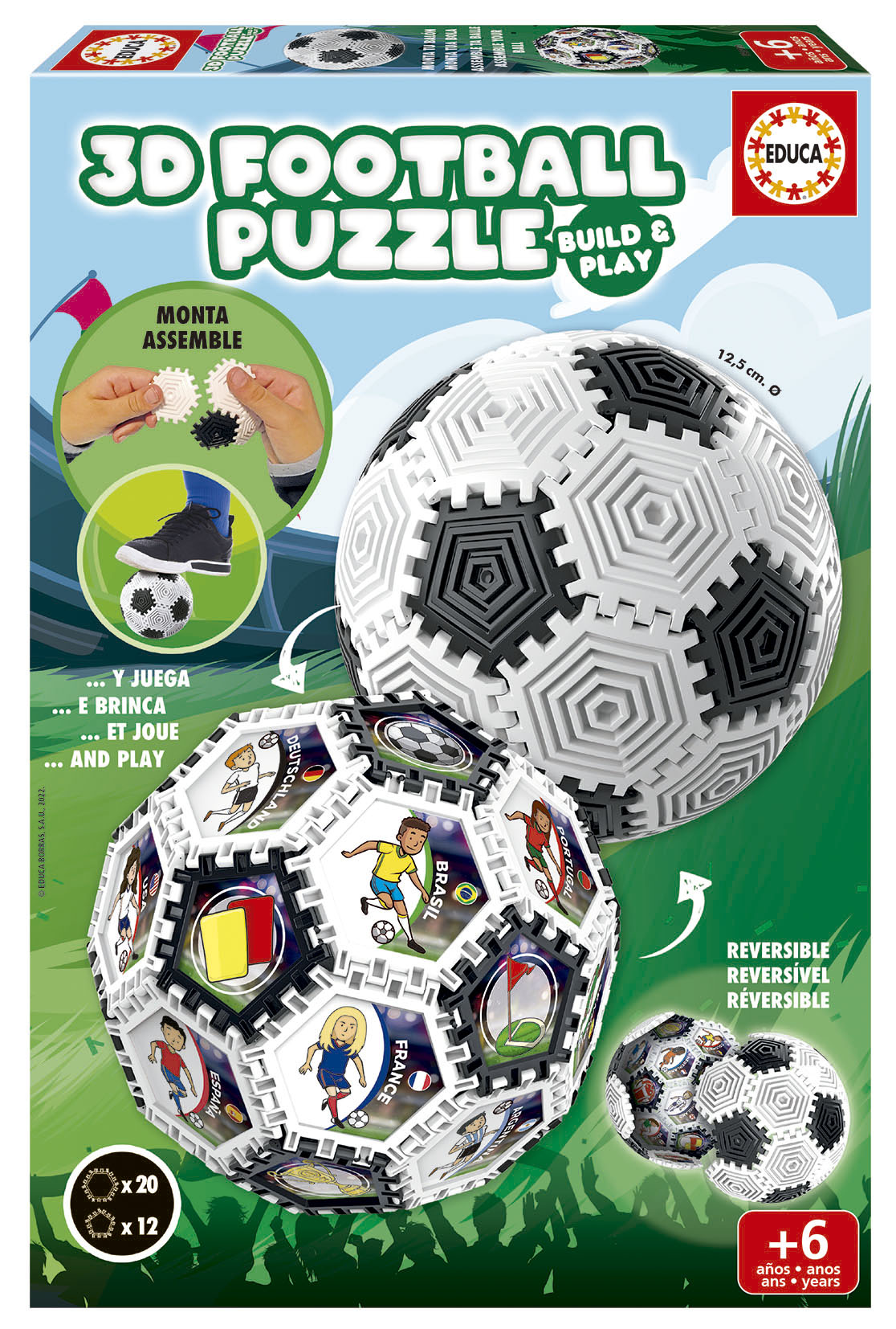 Puzzles Educa Futbol Loco (Educa 10607)