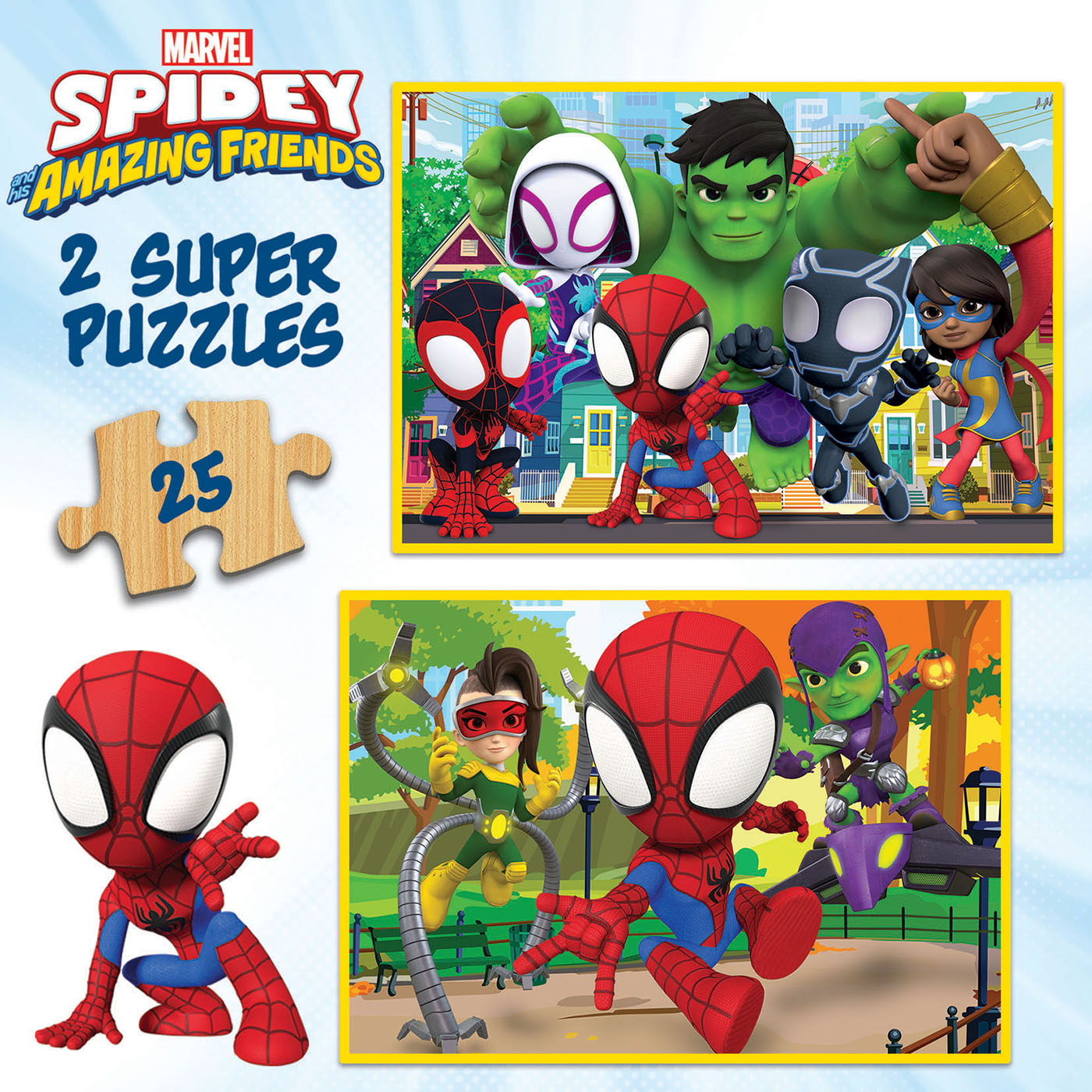 2x25 Spidey & his Amazing Friends - Educa Borras