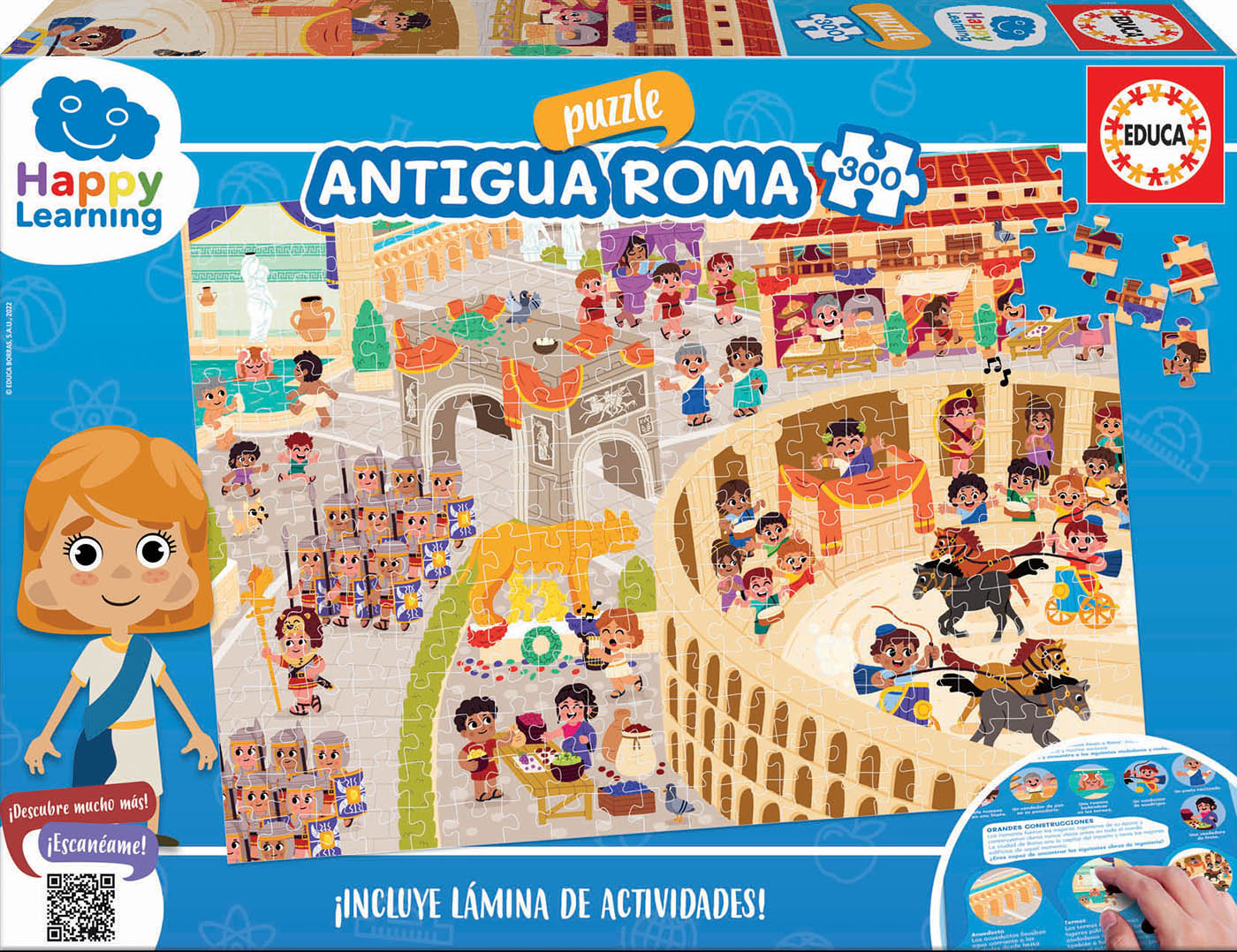 300 Antigua Roma – Puzzle Happy Learning