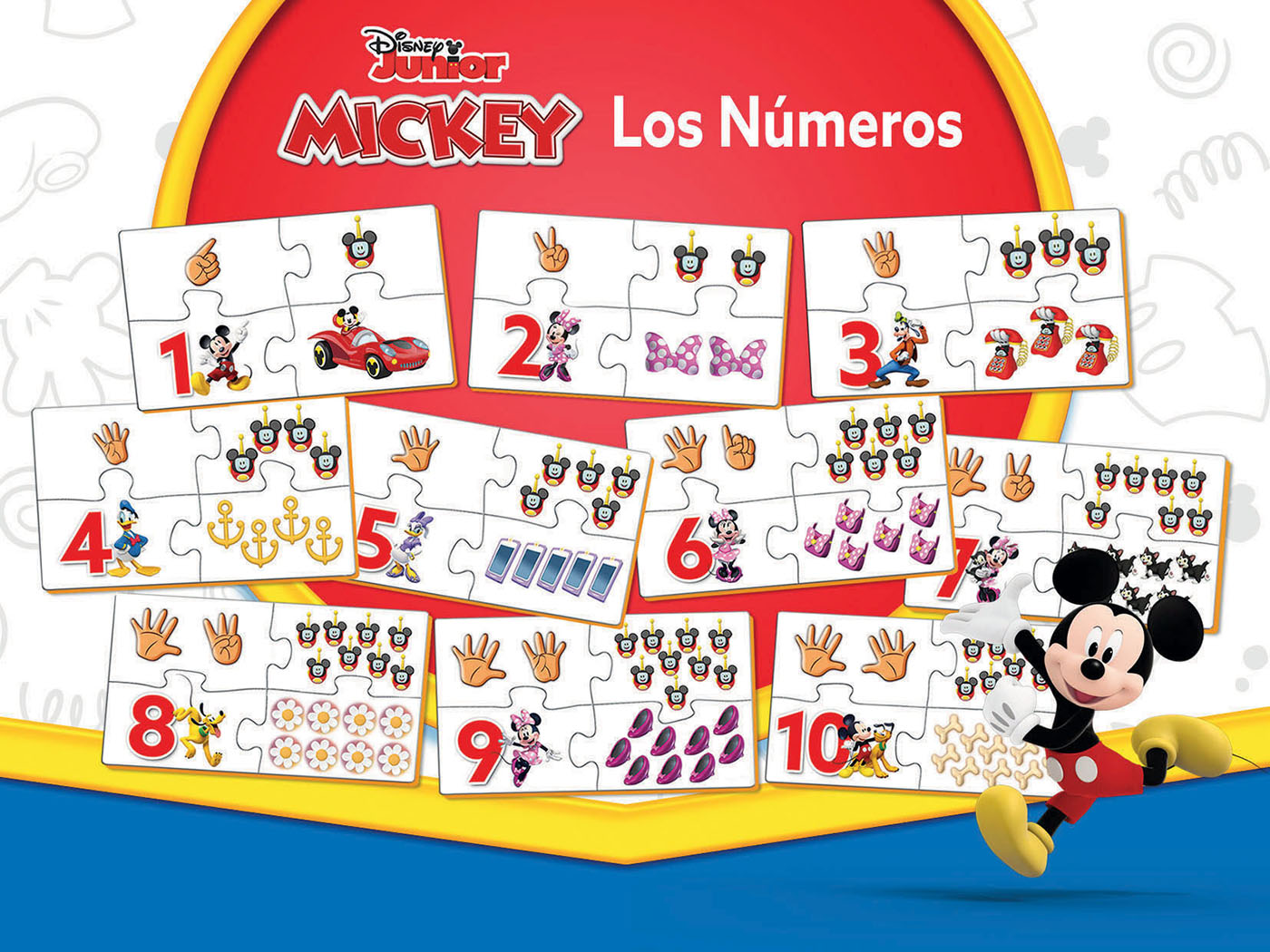 Aprendo Os Números Mickey and Friends - Educa Borras