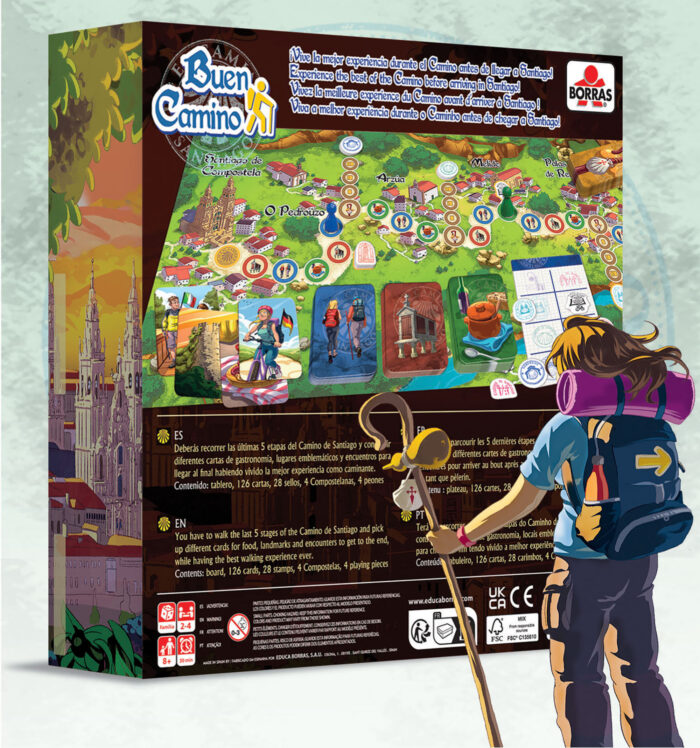 Buen Camino Jogo de Tabuleiro