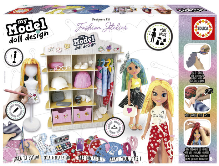 Fashion Designer Barbie - Educa Borras