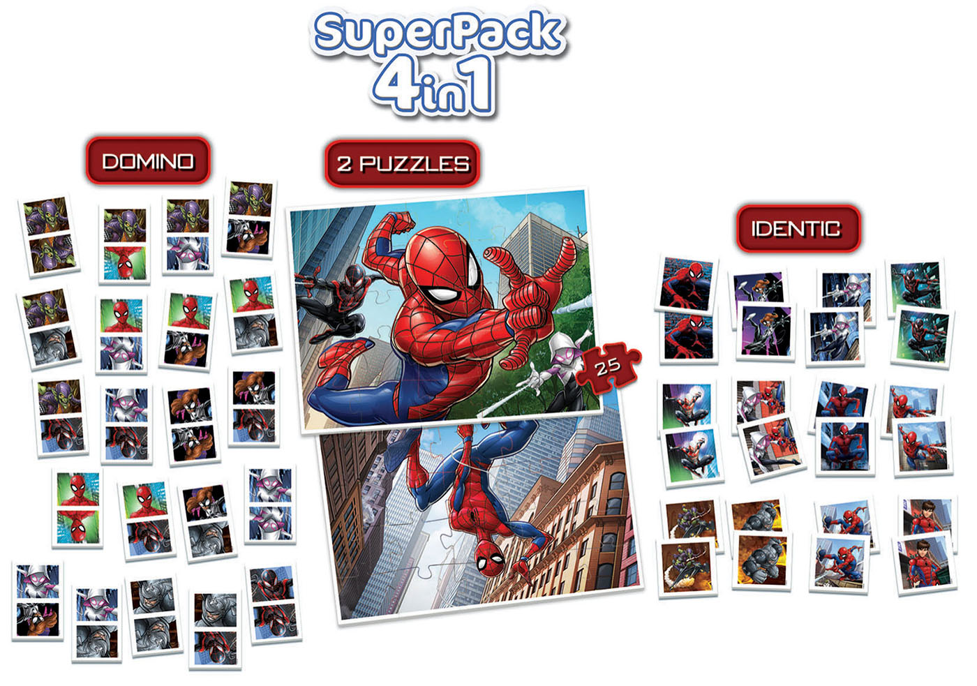 Superpack Spider-man - Educa Borras