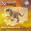 Velociraptor 3D Creature Puzzle
