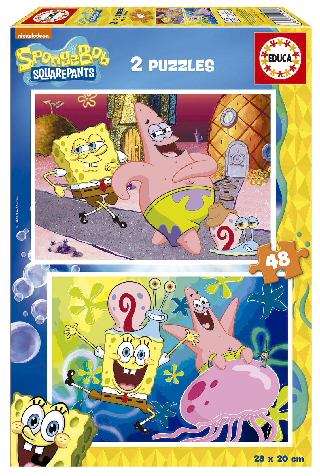 2×48 Sponge Bob