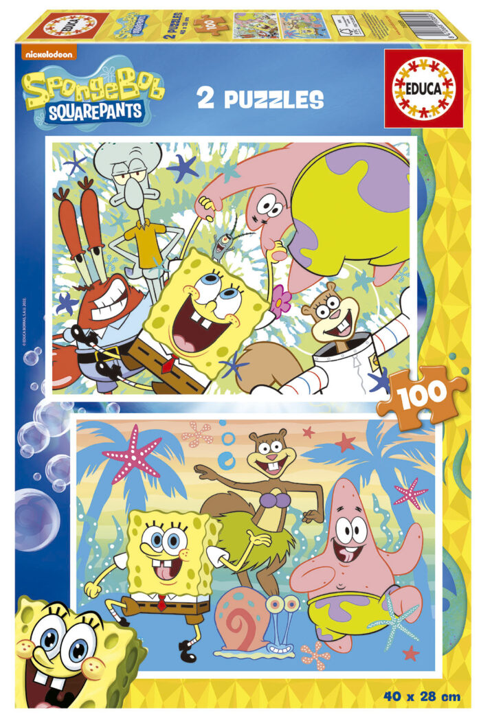2x100 Sponge Bob