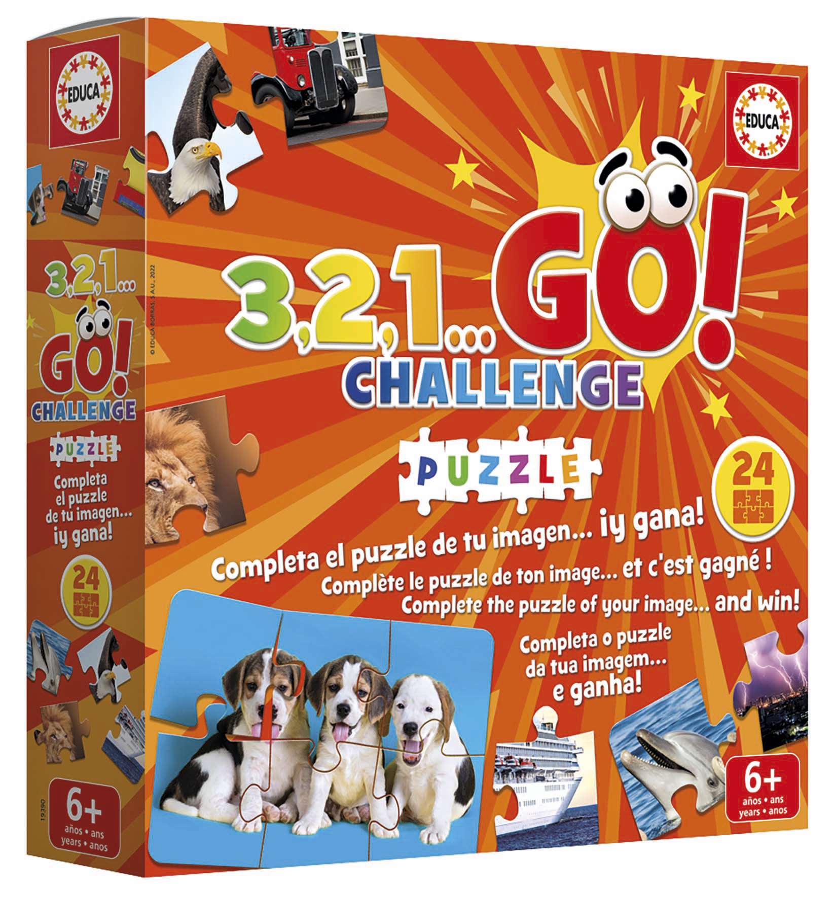 3,2,1 GO! Challenge Puzzle - Educa Borras