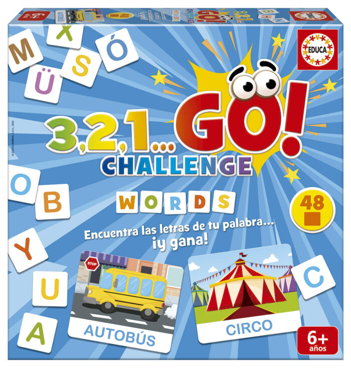 3,2,1... GO! Challenge Words