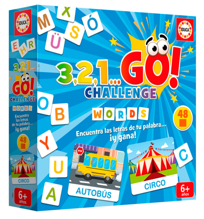 3,2,1... GO! Challenge Words