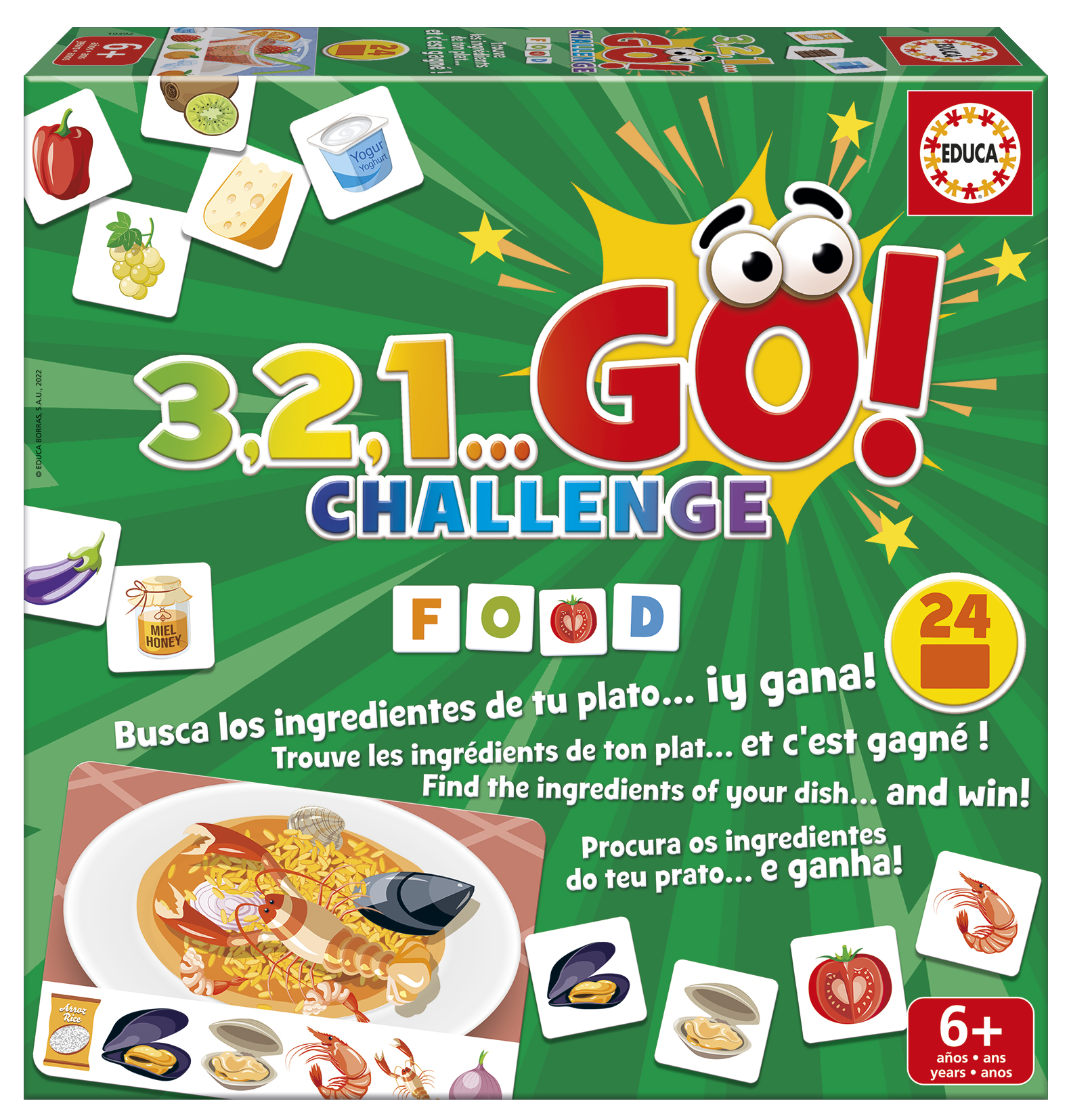 3,2,1… GO! Challenge Food