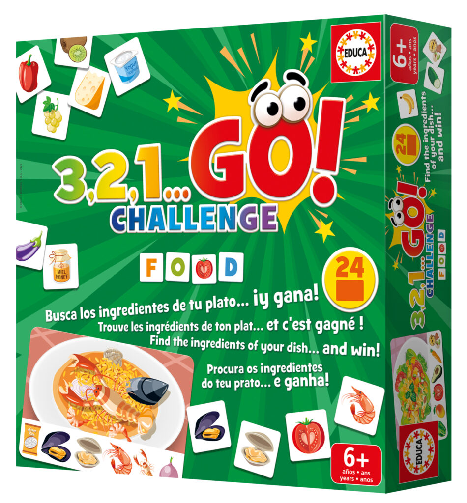 3 2 1 GO Challenge Food Educa Borras