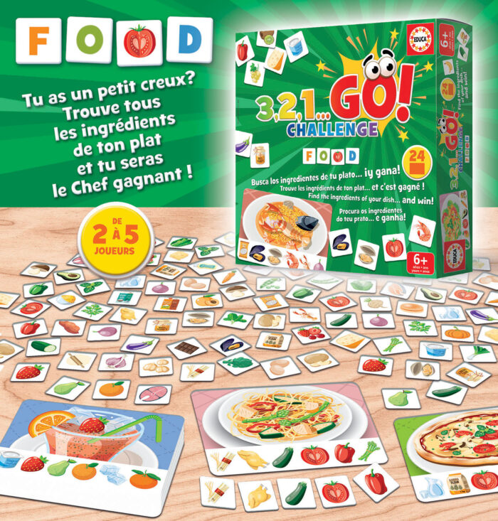 3,2,1... GO! Challenge Food