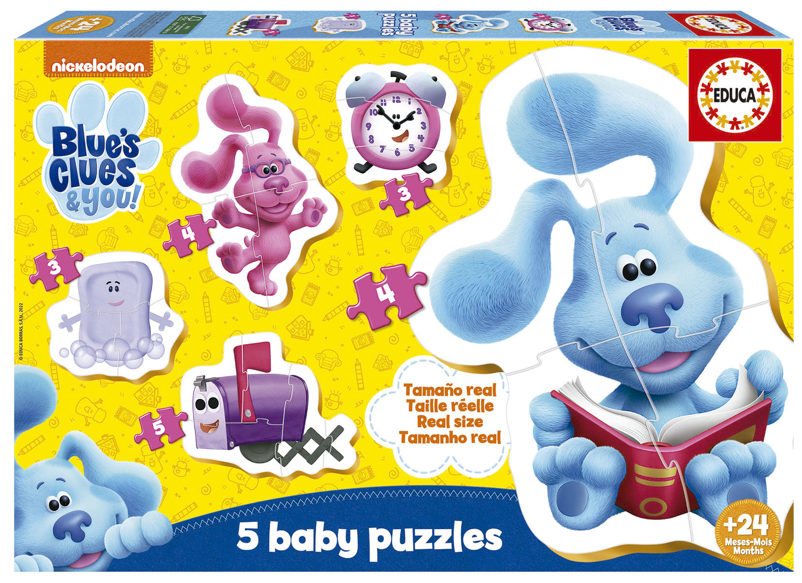 Baby Puzzles Las Pistas de Blue