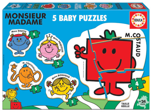 Baby Puzzles Monsieur Madame