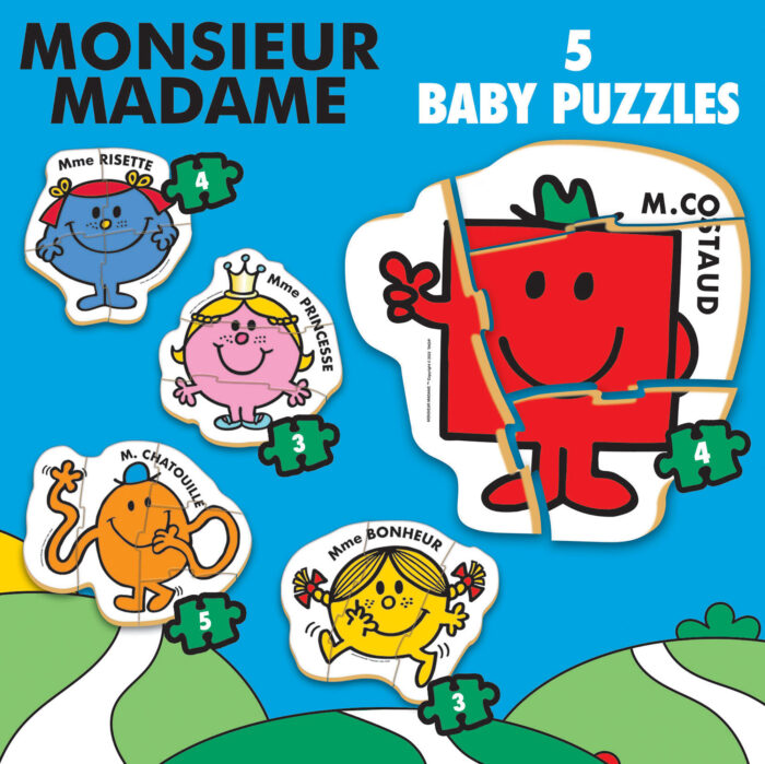 Baby Puzzles Monsieur Madame