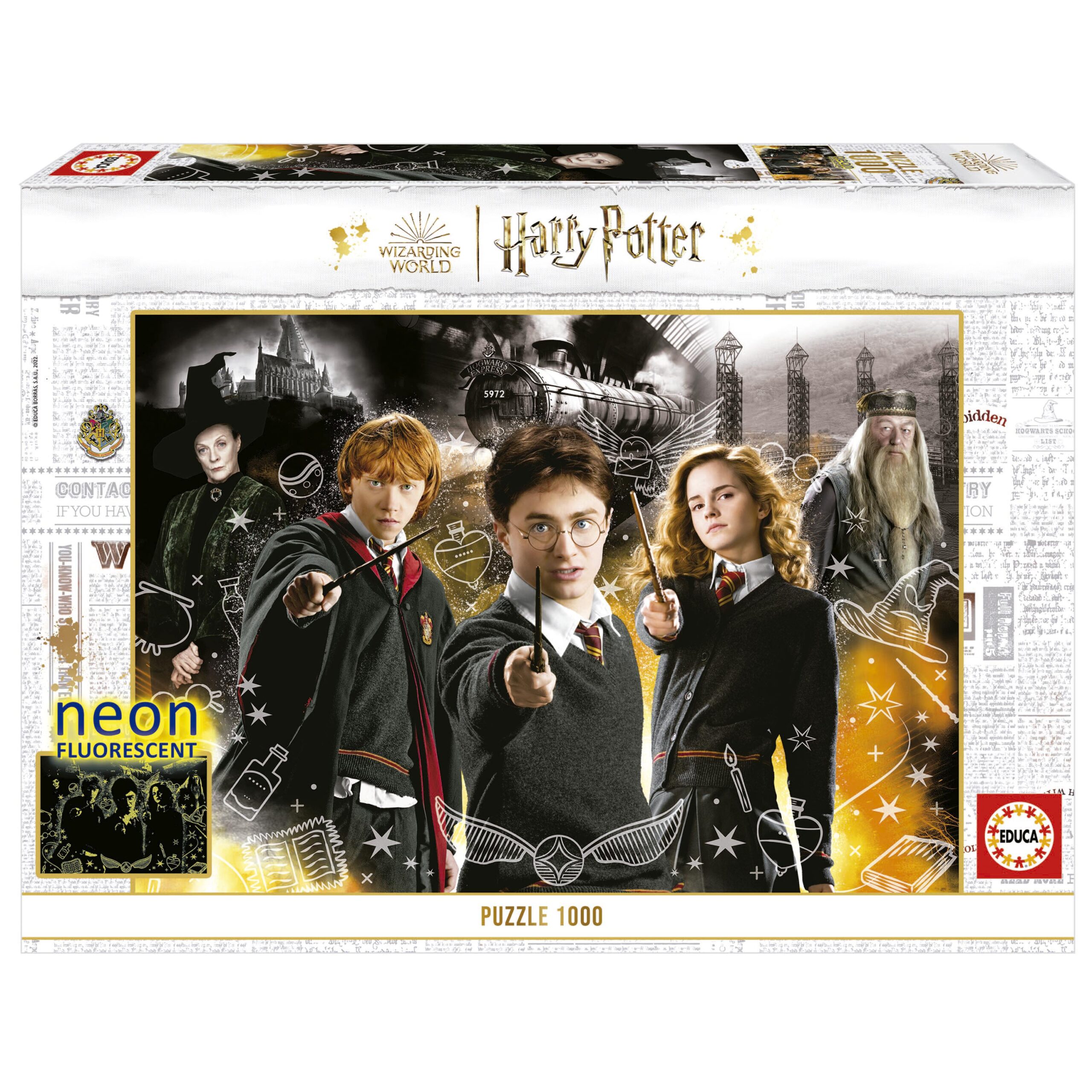 1000 Harry Potter “Neon”