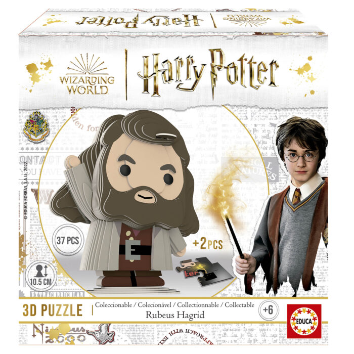 Puzzle-Figura 3D Rubeus Hagrid