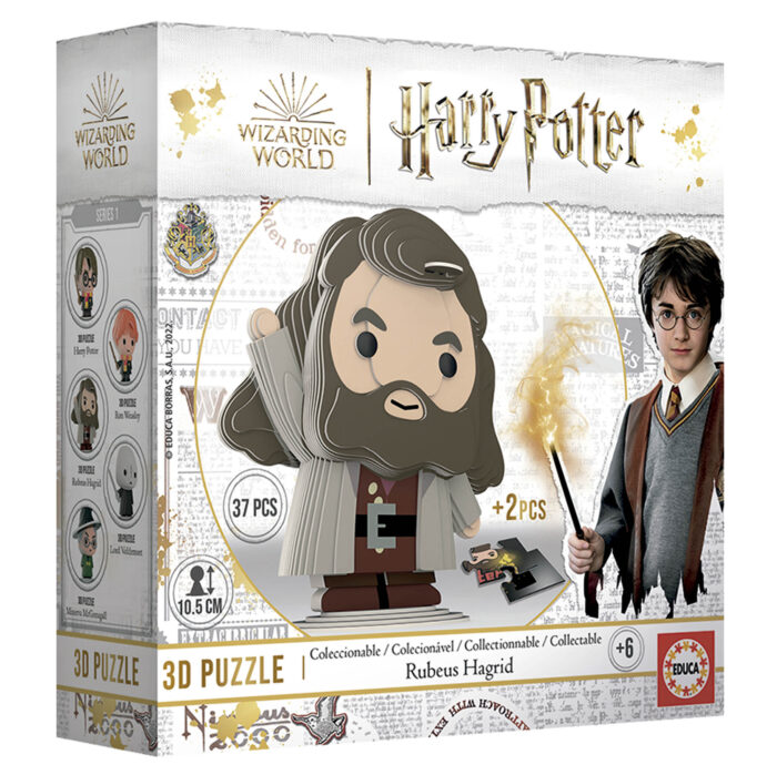 Puzzle-Figura 3D Rubeus Hagrid