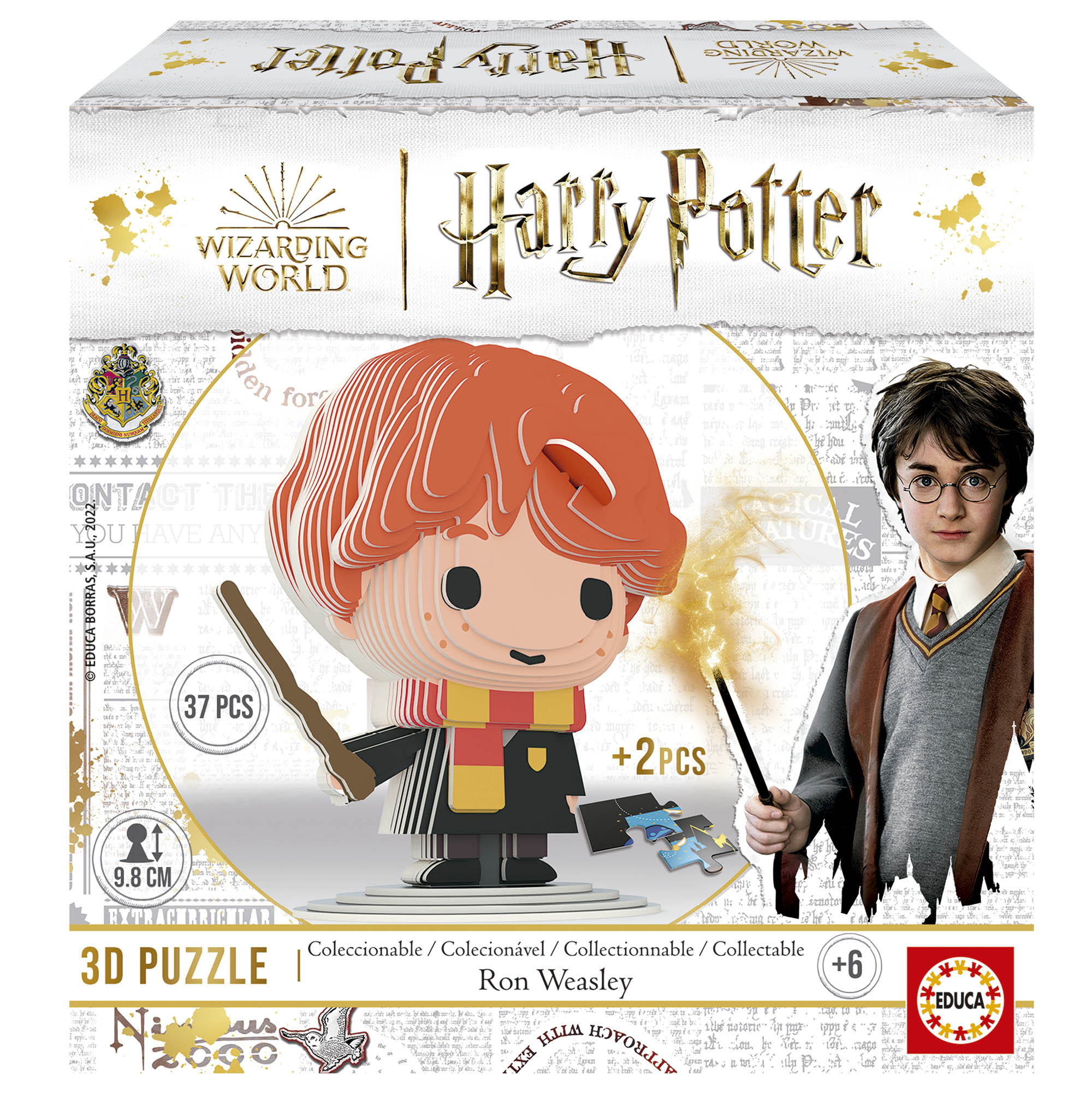 Puzle Figura 3D Ron Weasley