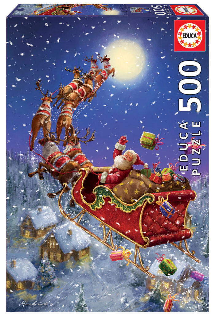 500 Santa Claus is coming