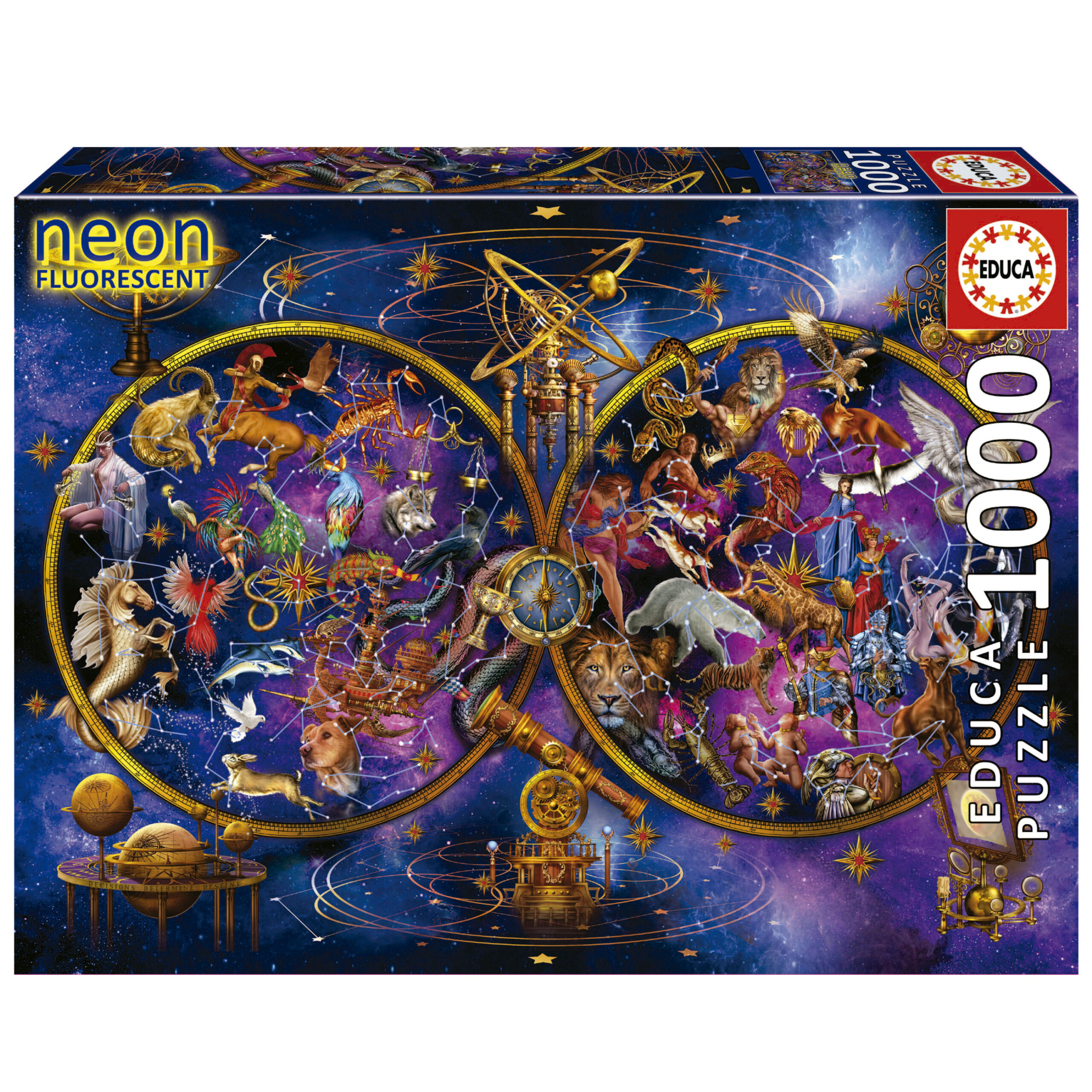 Educa borras Puzzle 3000 Sunset In Like Multicolor